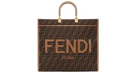 fendi shopper price|fendi australia online.